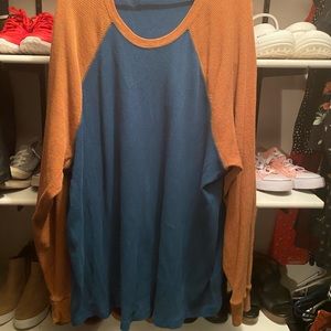 Men’s big and tall nice thermal shirt long sleeve